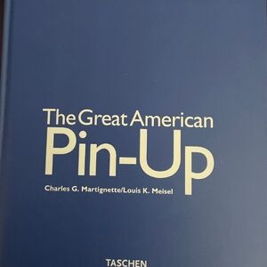 Taschen Blue Art Book The Great American Pin-Up